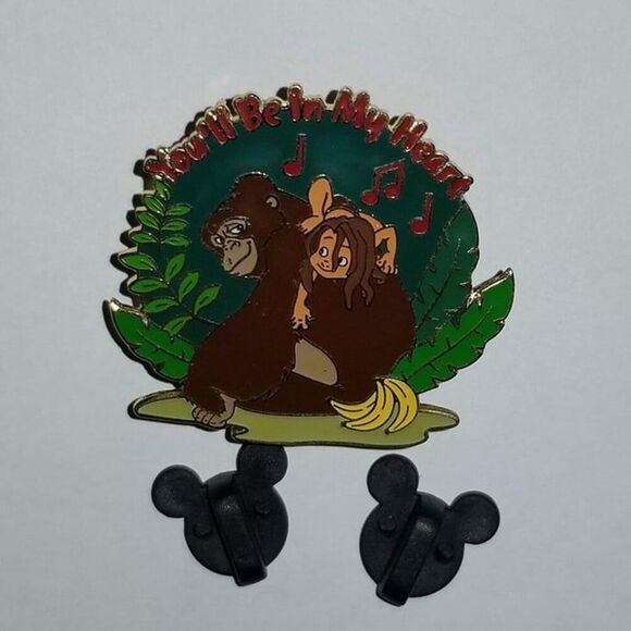# Disney Tarzan Kala Pin Magical Musical Moments You'll Be In My Heart Green MMM - Picture 3 of 6